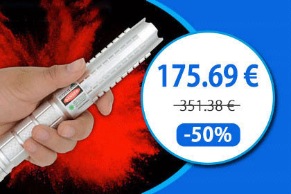 Laser pointer 10000mW Blau