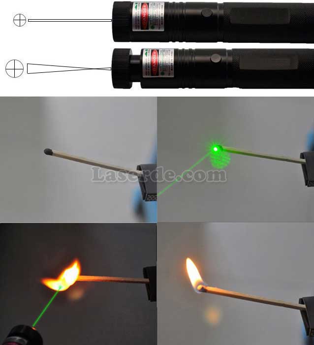 3000mW laserpointer stark 