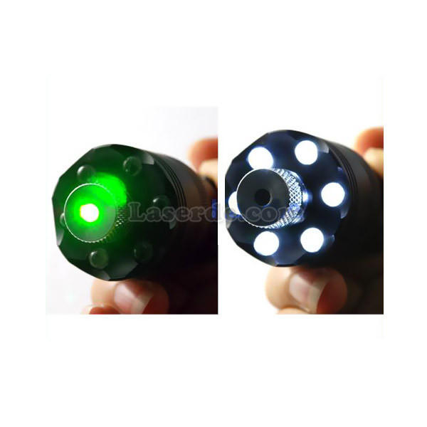 100mW Grün Laser pointer Mit Taschenlampe