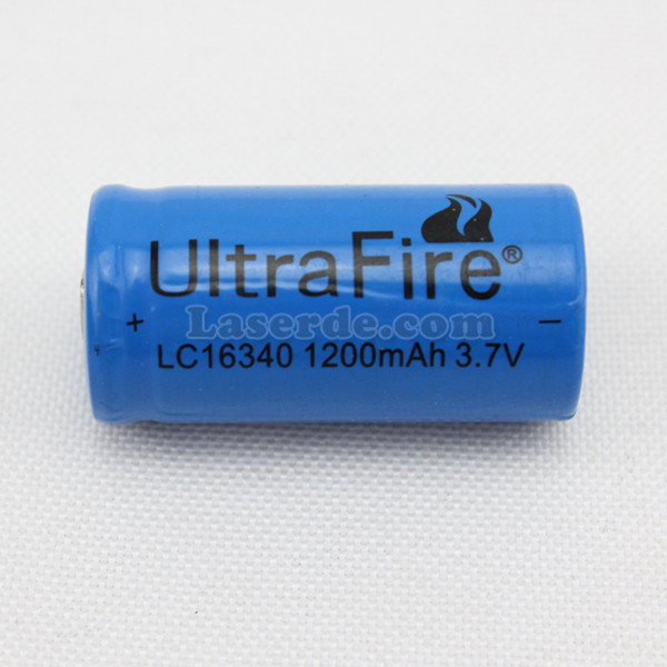 Ultrafire 16340/CR123 Lithium-Batterie 3.7V 880MAH