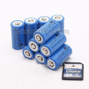 16340 Batterie 3.7 V