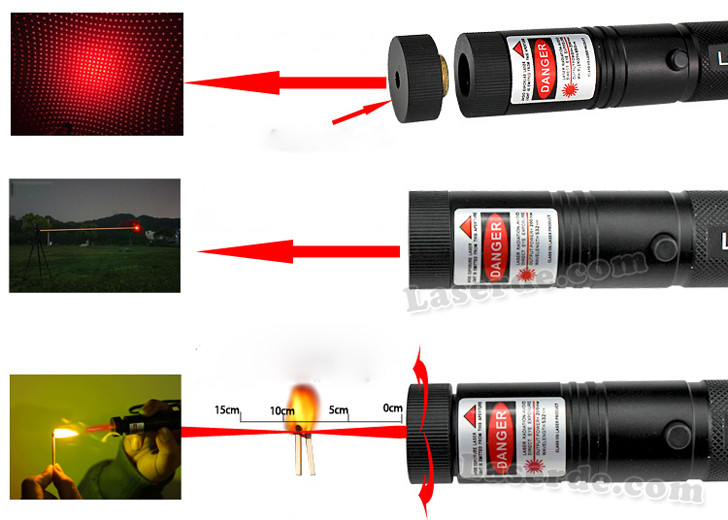 3000mw Laserpointer rot