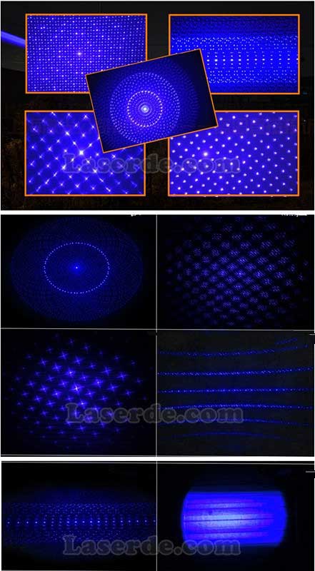 laser 10W blauer