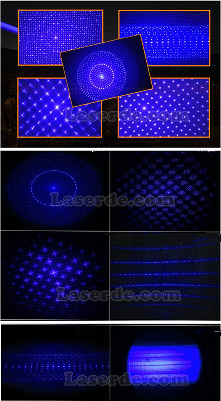 blauer laserpointer 2W