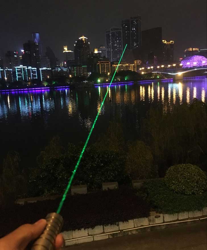 Hellgrün Laserpointer