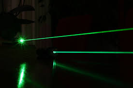 Hellgrün Laserpointer