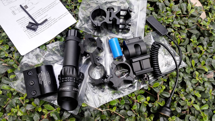 5mW Waffen Laservisier