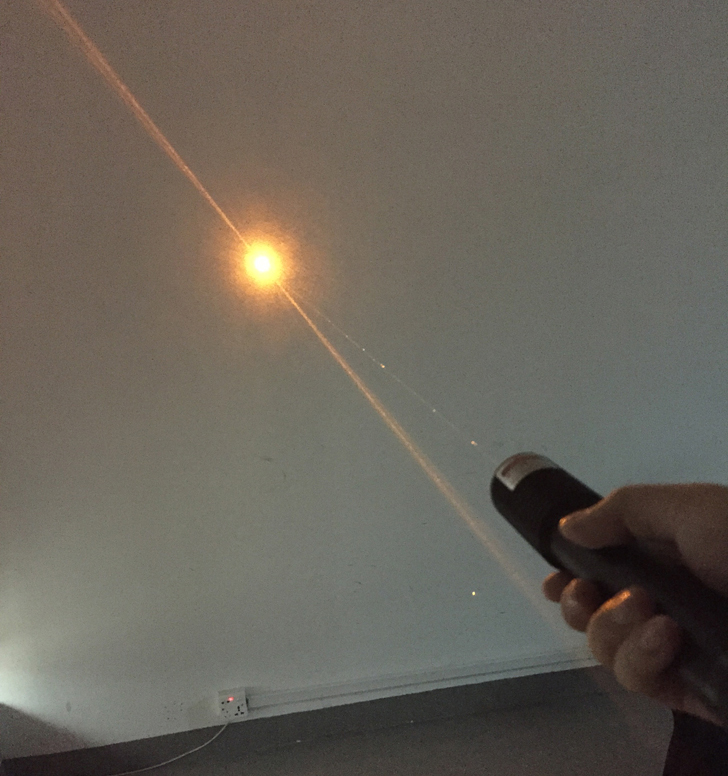 50mw Laserpointer gelb kaufen