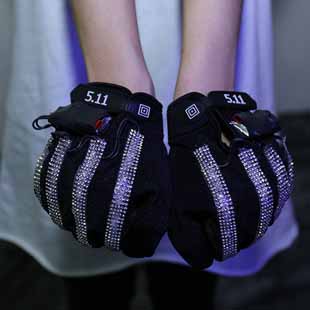 Laser LED Laser Handschuhe