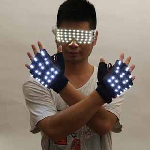 LED Laser-Handschuhe