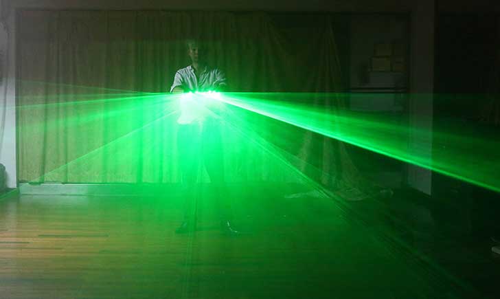 3in1 Laserhandschuhe